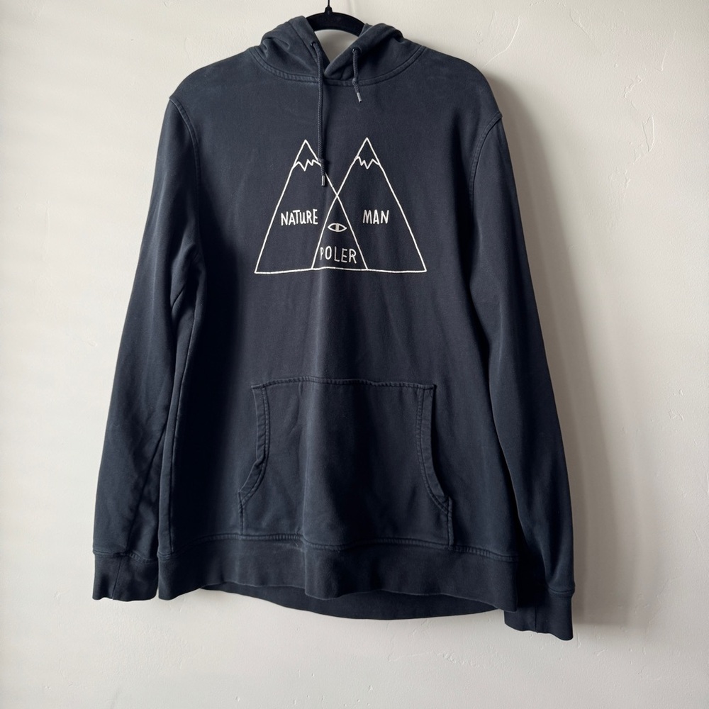 Poles stuff mountain hoodie